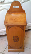 old French Cherrywood baguette box